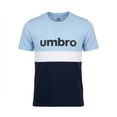 T-SHIRTS UMBRO ORIGINAL HOMME BLEU CIEL COTON